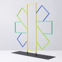 Richard Anuszkiewicz YELLOW, BLUE AND GREEN STAR Sculpture, 32H - Sold for $3,712 on 10-10-2026 (Lot 29).jpg